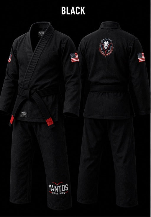 Yantos Pearl Weave Gi - Black