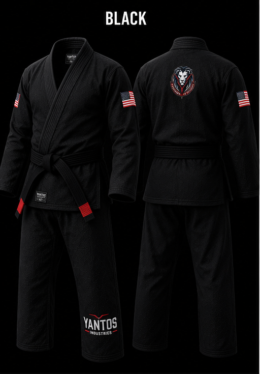 Yantos Pearl Weave Gi - Black