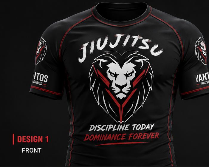 Yantos Rash Guard - Black
