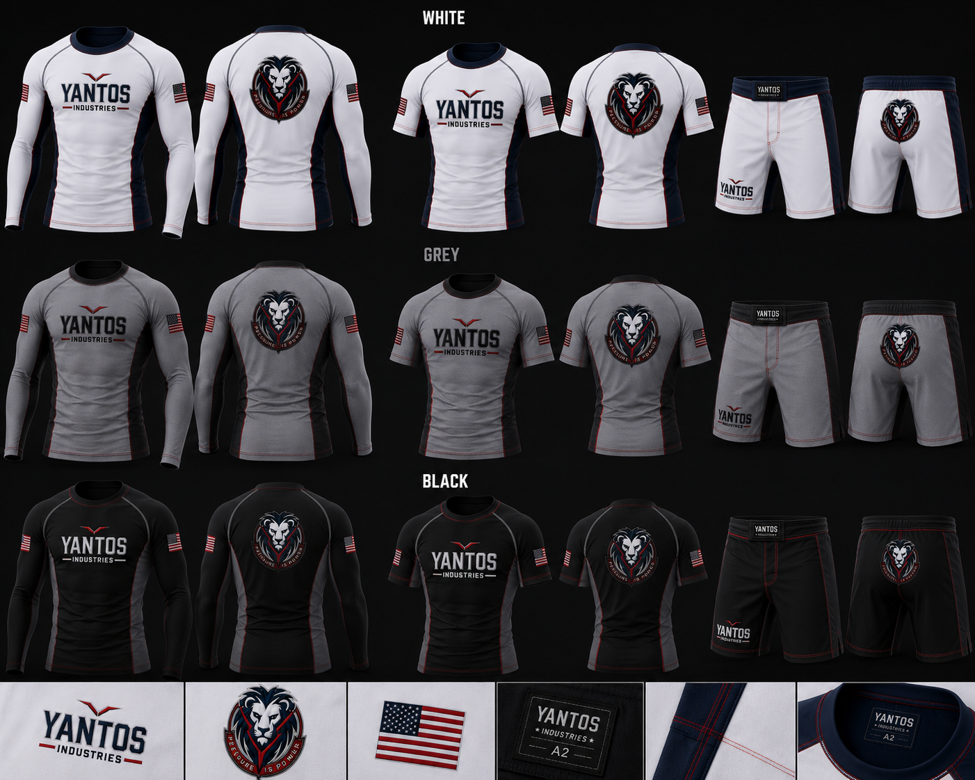Yantos Grappling Shorts